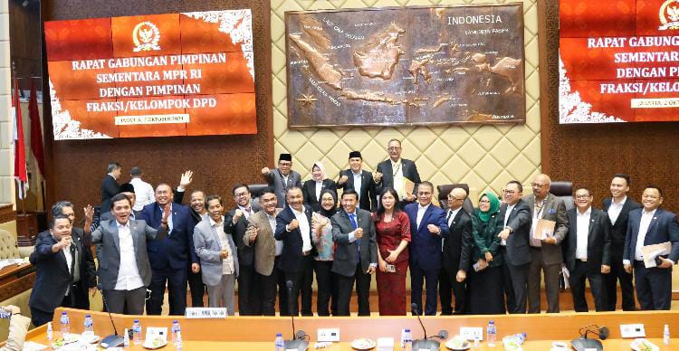 Rapat Gabungan MPR Putuskan Gelar Sidang Paripurna 3 Oktober 2024 Untuk Menetapkan Pimpinan MPR Periode 2024-2029