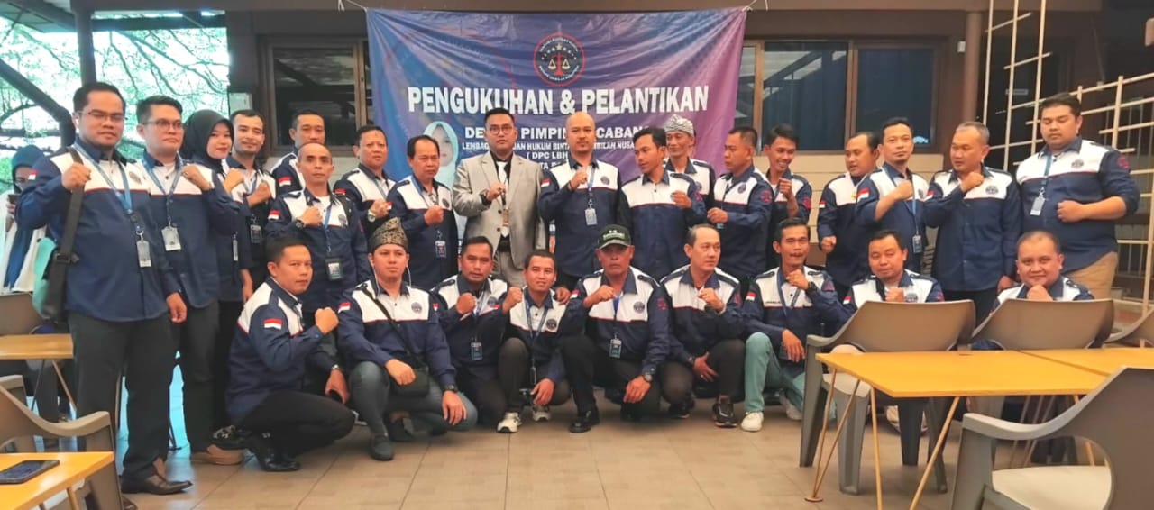 Lembaga Bantuan Hukum Bintang 9 Nusantara DPC Kota Bandung Resmi Dikukuhkan