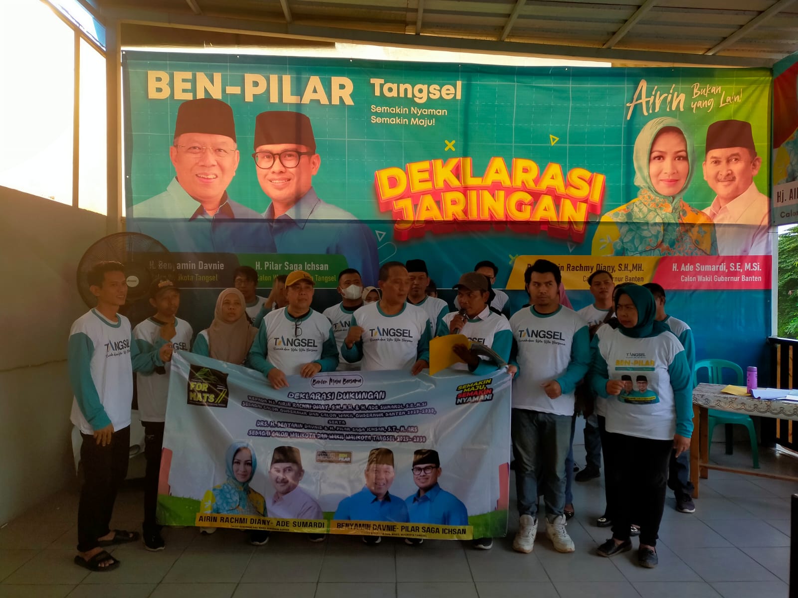Forum Masyarakat Tangsel Siap Menangkan Airin-Ade dan Benyamin-Pilar