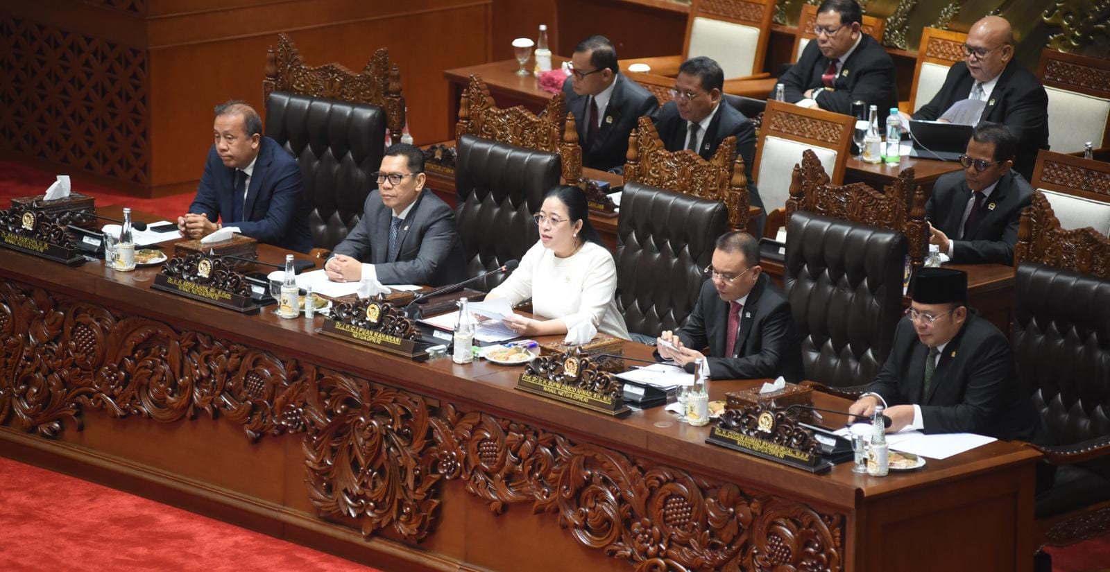 DPR Resmi Sahkan Penetapan Jumlah dan Komposisi Fraksi Pada Pimpinan AKD