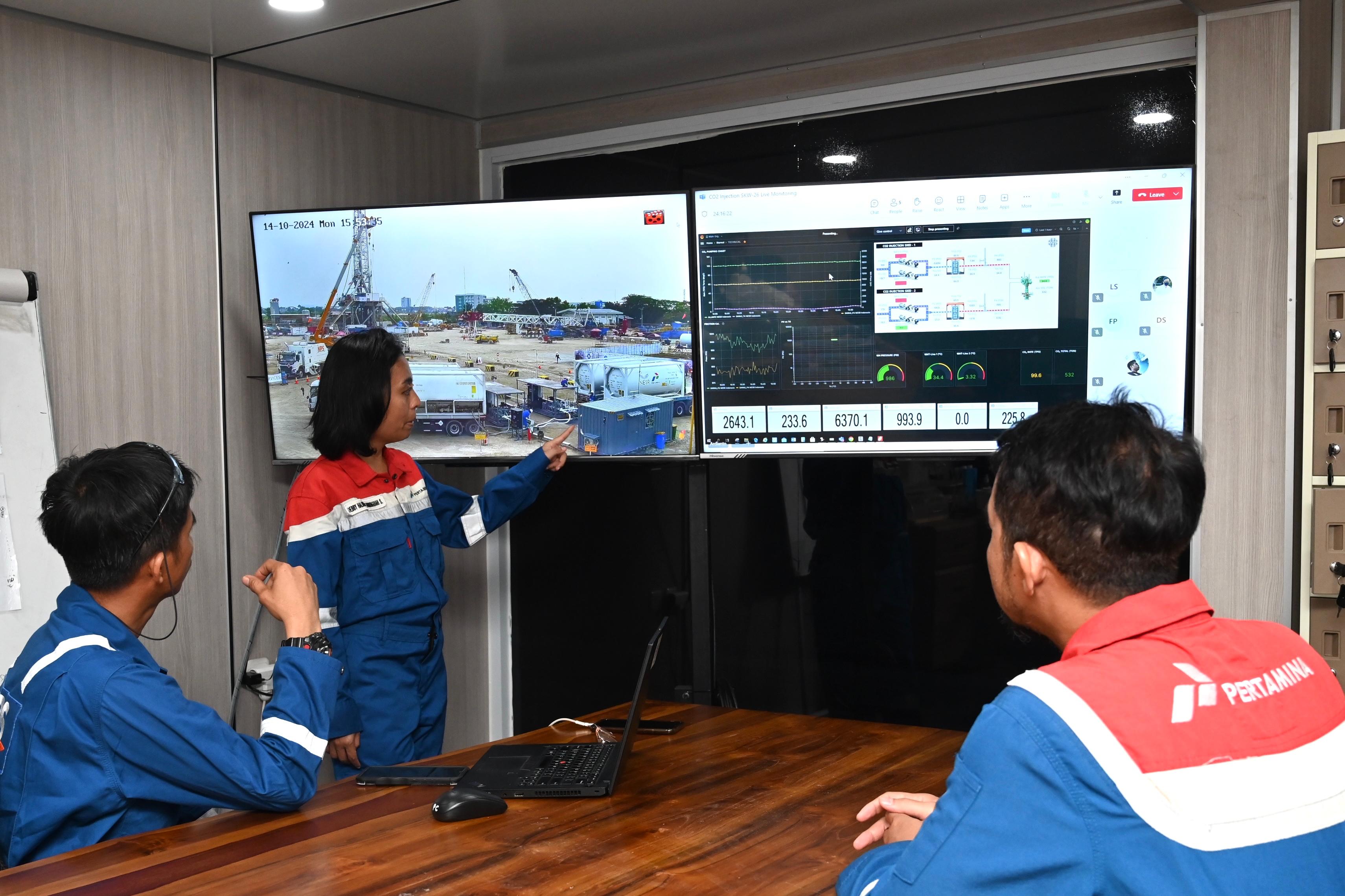 Canggih! Injeksi CO2 CCUS Pertamina di Sukowati Dilengkapi Sistem Digital 24 Jam