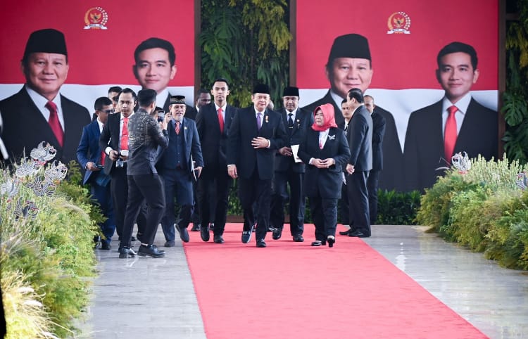 Hadiri Pelantikan Presiden RI Prabowo Subianto dan Wapres Gibran Rakabuming Raka, Bamsoet Dorong Dibentuknya Otoritas Perlindungan Data Pribadi