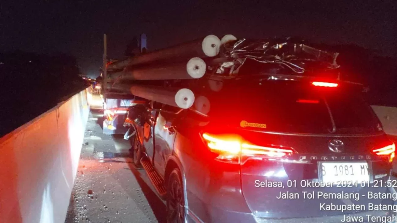Kecelakaan Tol Pemalang-Batang, Dua Orang Tewas