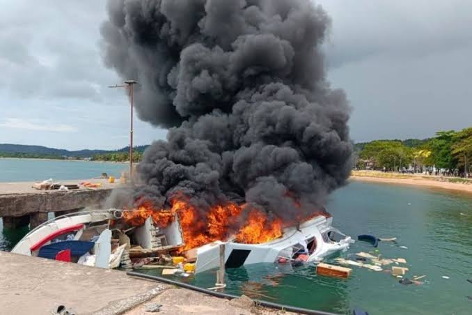 Kasus Terbakarnya Speedboat di Malut, 24 Orang Diperiksa