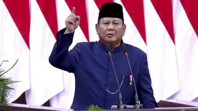 Pidato Perdana Presiden ke-8 RI, Prabowo Subianto: Hentikan Dendam, Hilangkan Kebencian