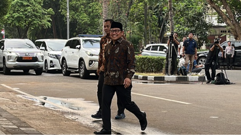 Muhaimin Iskandar Datang Menghadap Prabowo di Kediamannya