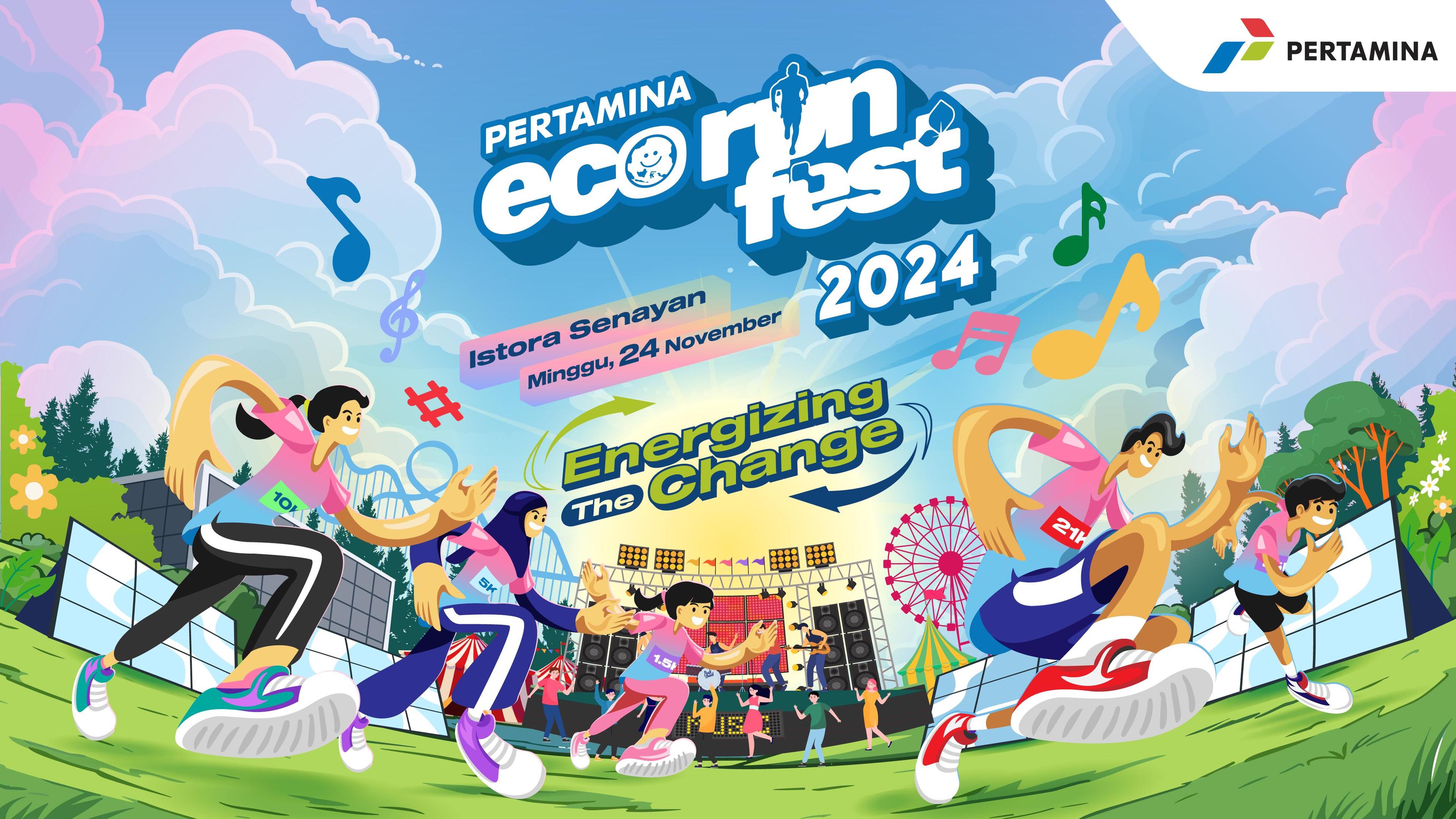 Pertamina Eco RunFest 2024 Akan Dimeriahkan LANY dan 14 Musisi Kebanggaan Tanah Air