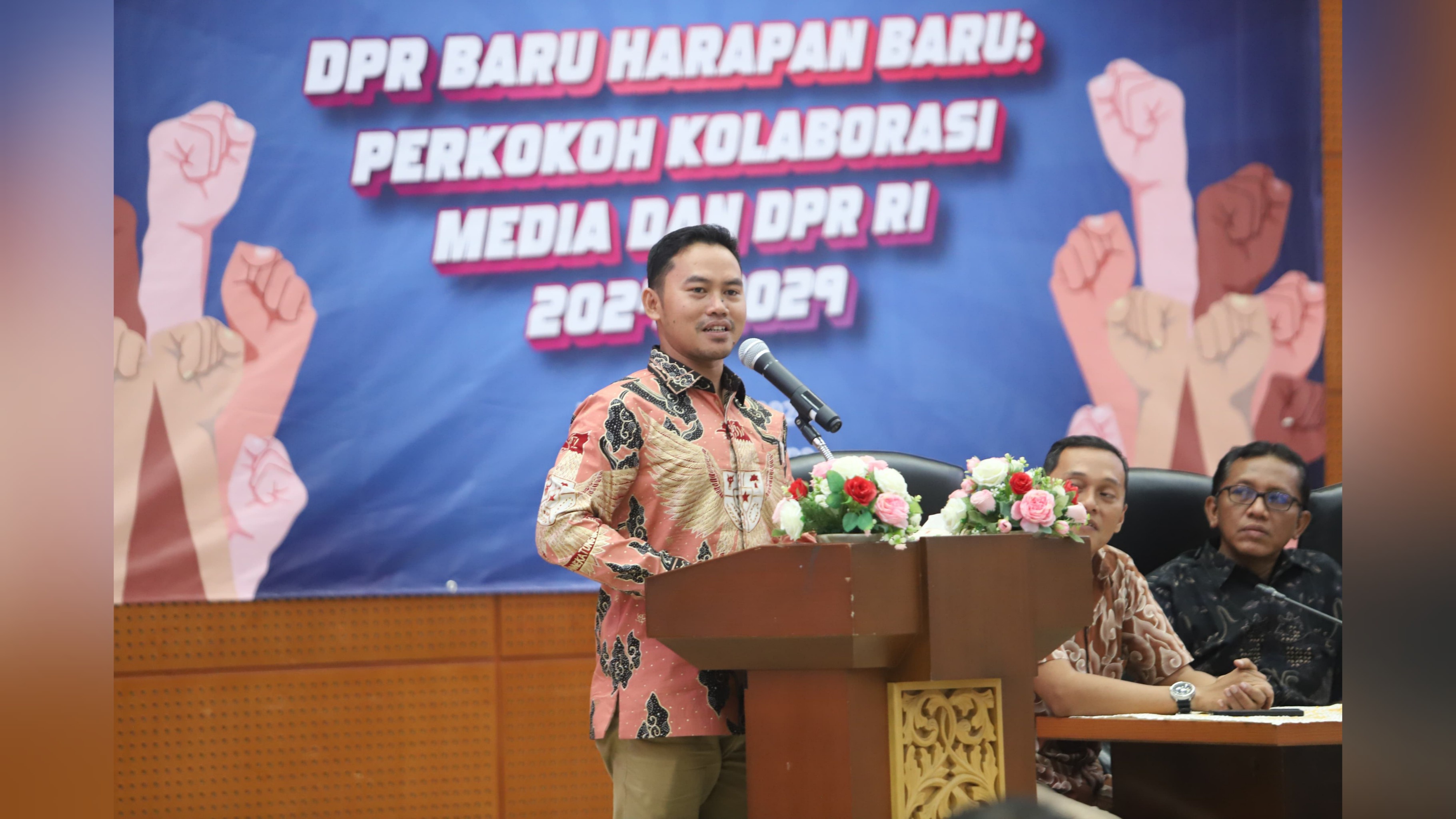 Aklamasi! Ariawan Kembali Didapuk Sebagai Ketua Koordinat Wartawan Parlemen