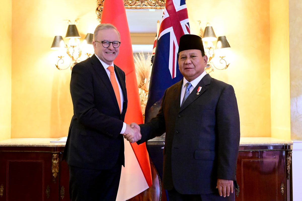 Prabowo-Anthony Sepakat Tingkatkan Kerja Sama Indonesia-Australia
