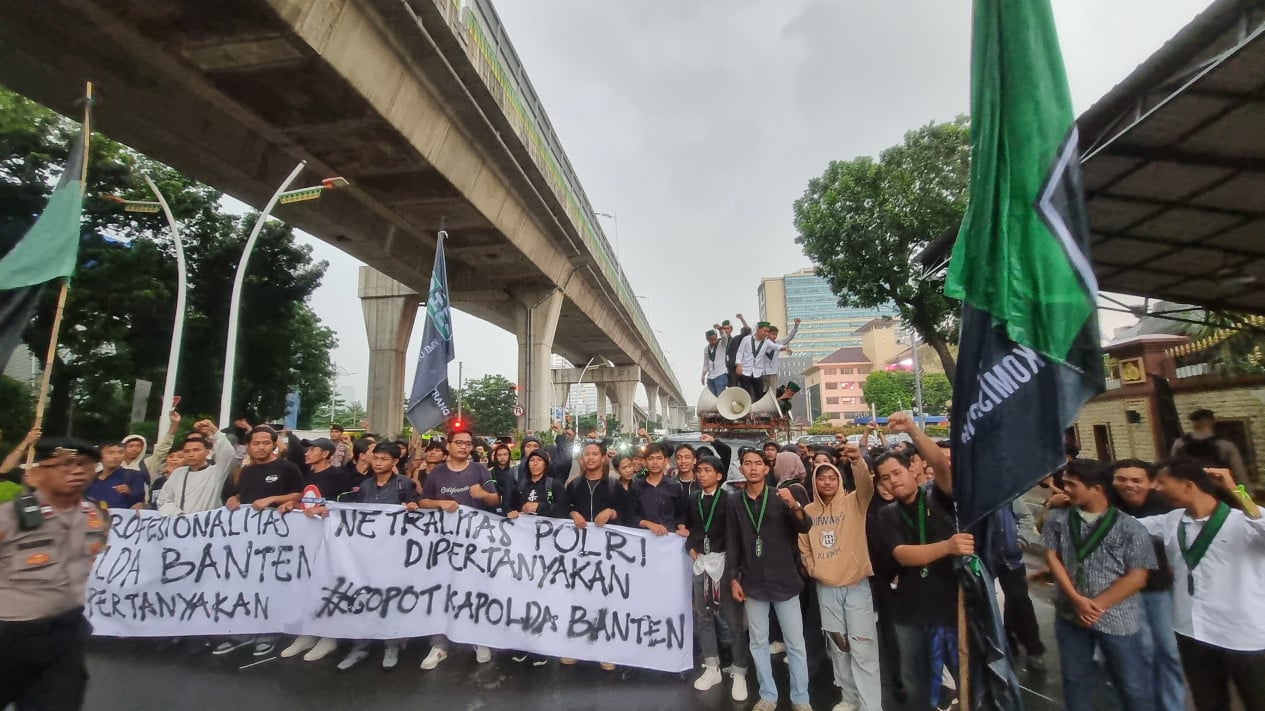 HMI Serang Desak Listyo Prabowo Evaluasi Netralitas Kapolda Banten terkait Pilkada 2024