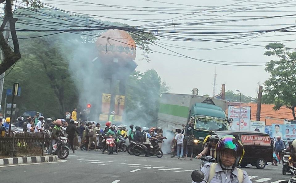 Tabrak Lari di kawasan Cipondoh Kota Tangerang Viral