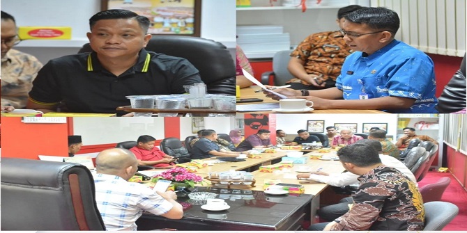 Fraksi PDI Perjuangan DPRD Provinsi Riau Mengadakan Pertemuan Dengan Sekretariat DPRD Provinsi Riau