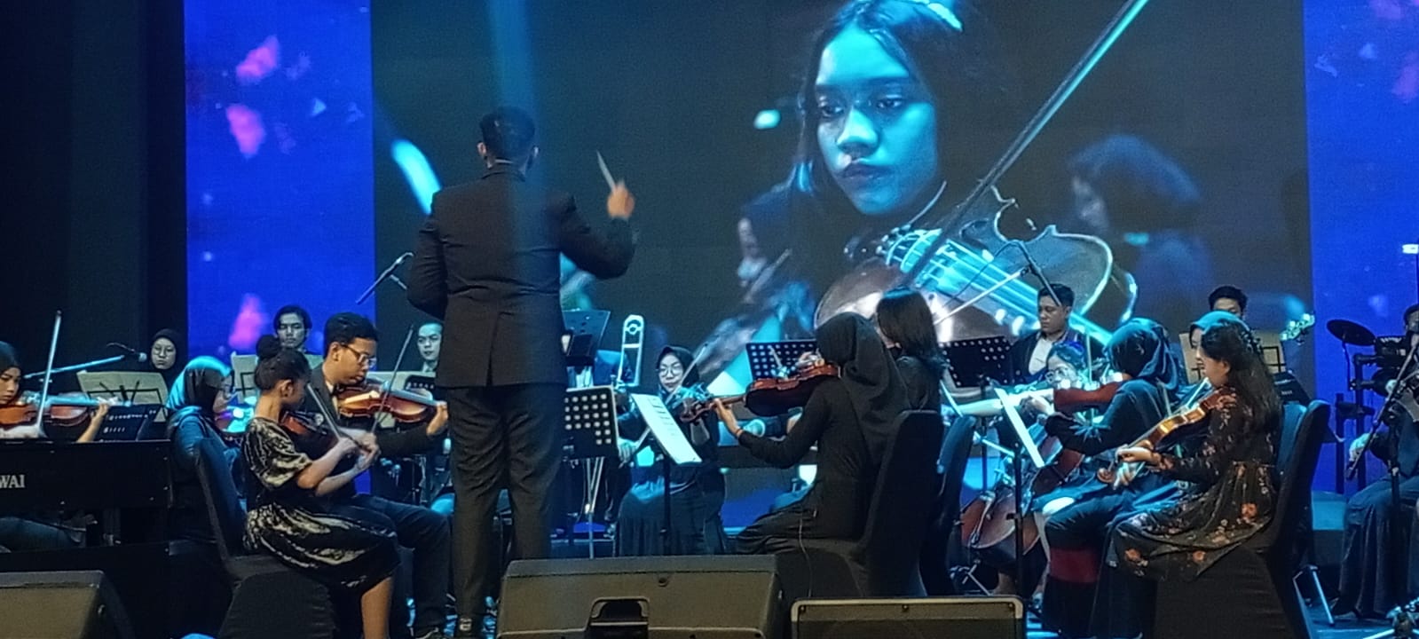 Konser Orkestra Anak Romansa Musik Indonesia di Surakarta Berlangsung Sangat Spektakuler