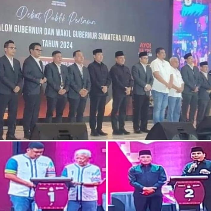 Debat Ketiga Pilgub Sumut 2024 Memanas: Bobby Nasution Kritik Layanan Air PDAM, Edy Rahmayadi Tanggapi dengan Data