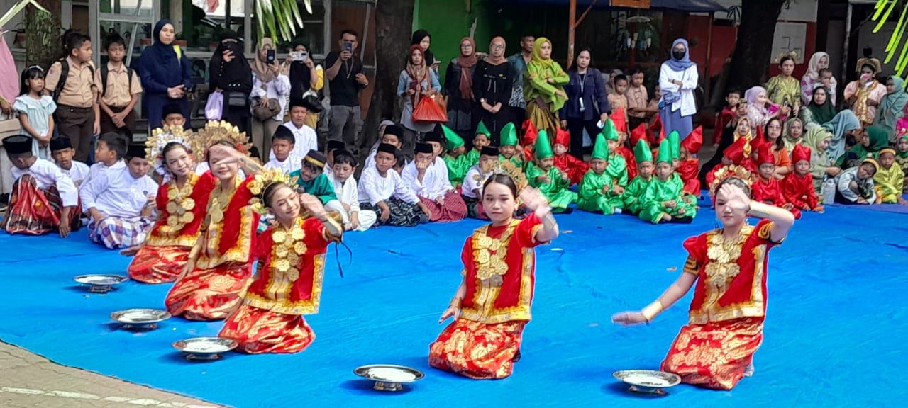 Gelar Karya P5, Murid-Murid SD Sudirman 4 Makassar Tampilkan Tari Kolosal P5