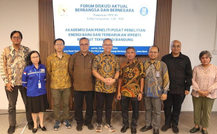 Pimpinan MPR Terima Masukan dari ITB Untuk Wujudkan Target Ketahanan Energi Prabowo