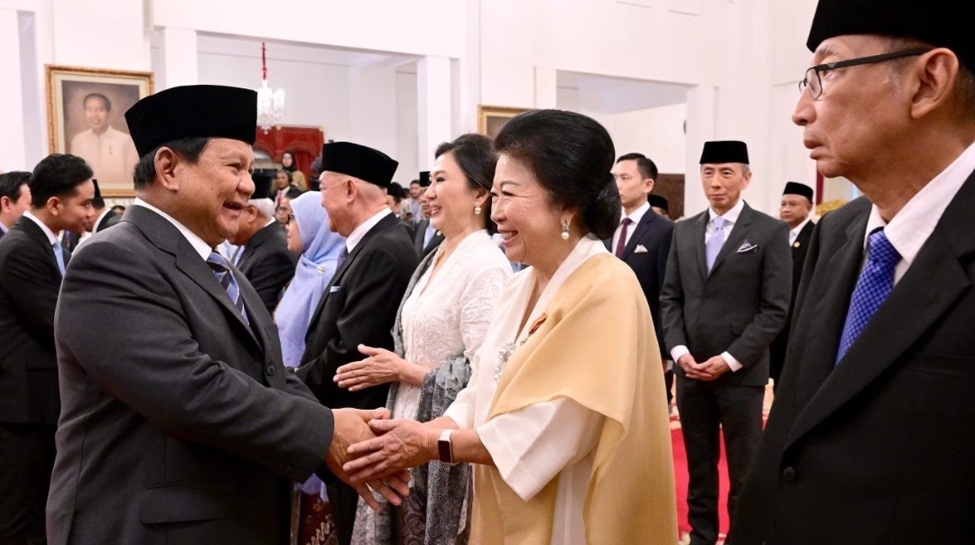 Jajaran Pengurus Dewan Ekonomi Nasional Diambil Sumpah