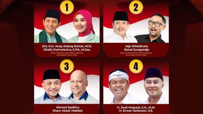 Gagasan Empat Paslon Pilkada Jabar