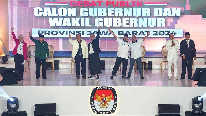 Penyampaian Kesan dan Masukan Empat Kandidat Pilgub Jabar