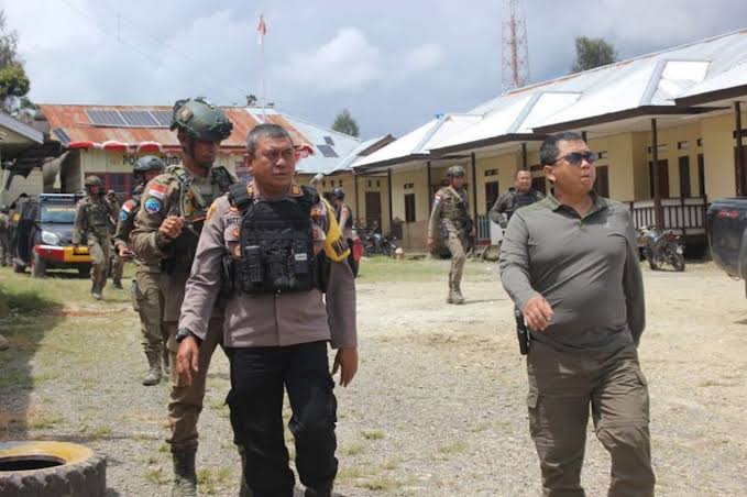 Amankan Pilkada Intan Jaya, Tim Asistensi Operasi Damai Cartenz Gelar Asistensi Persiapan
