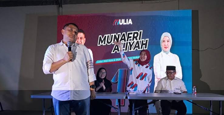 Pasangan Kandidat Wali Kota dan Wakil Wali Kota Makassar Siap Rangkul Rival