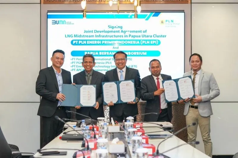PGN LNG Indonesia Join Pengembangan Proyek Gasifikasi di Papua