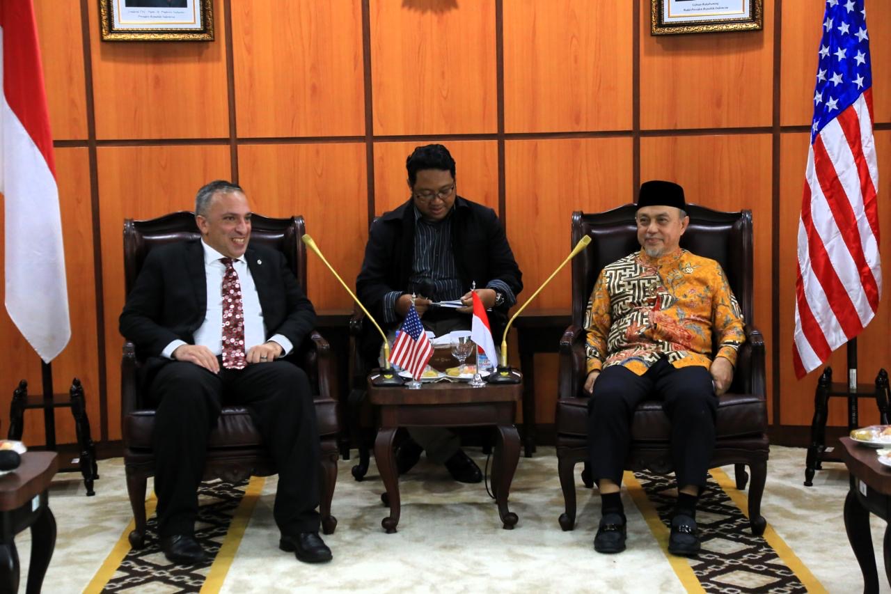Tamsil Jajaki Riset Pangan dan Beasiswa dengan Universitas Arkansas