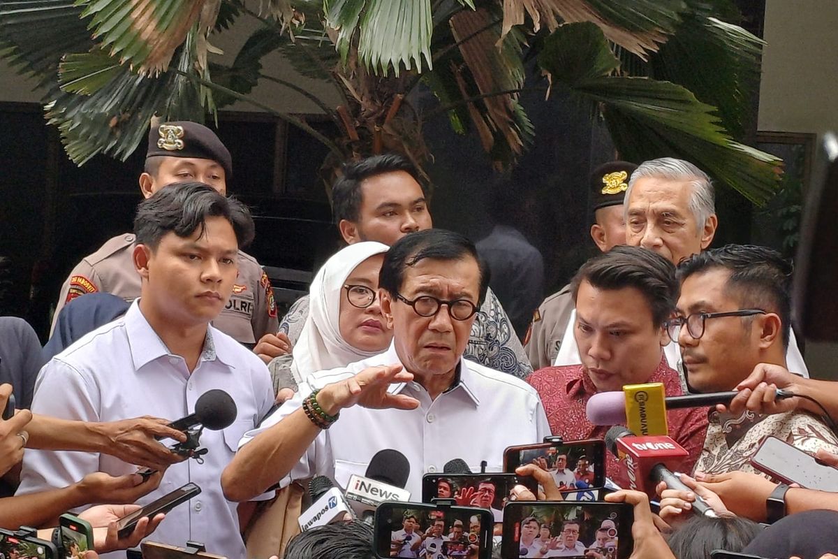 Yasonna Laoly Dicegah KPK ke Luar Negeri