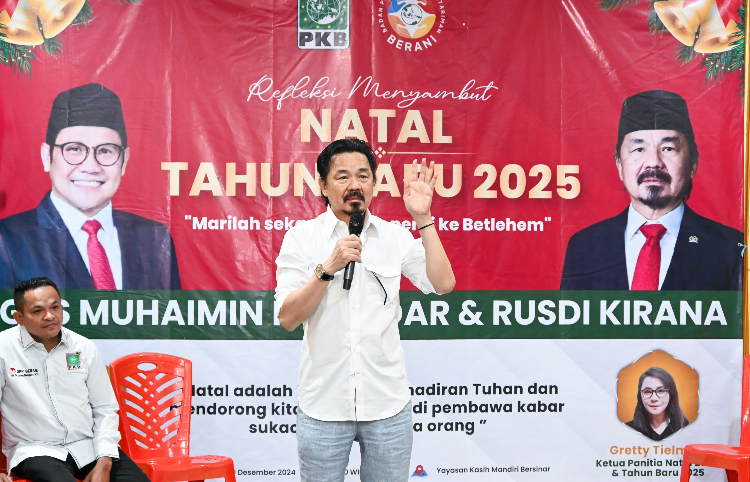 Refleksi Natal dan Tahun Baru, Rusdi Kirana Berikan Motivasi Anak-anak Panti Asuhan