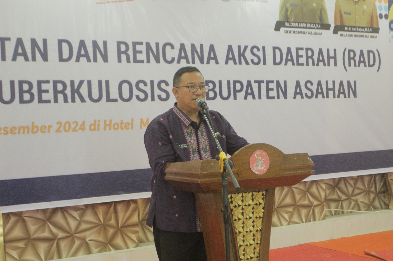 Sekda Asahan Buka Percepatan Penanggulangan Tuberkulosis
