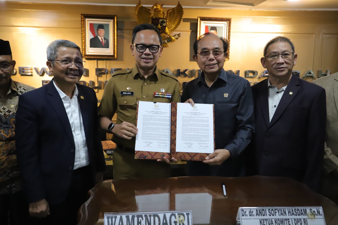 Komite I Usulkan Revisi UU Pemda Jadi Prioritas Pembahasan 2025