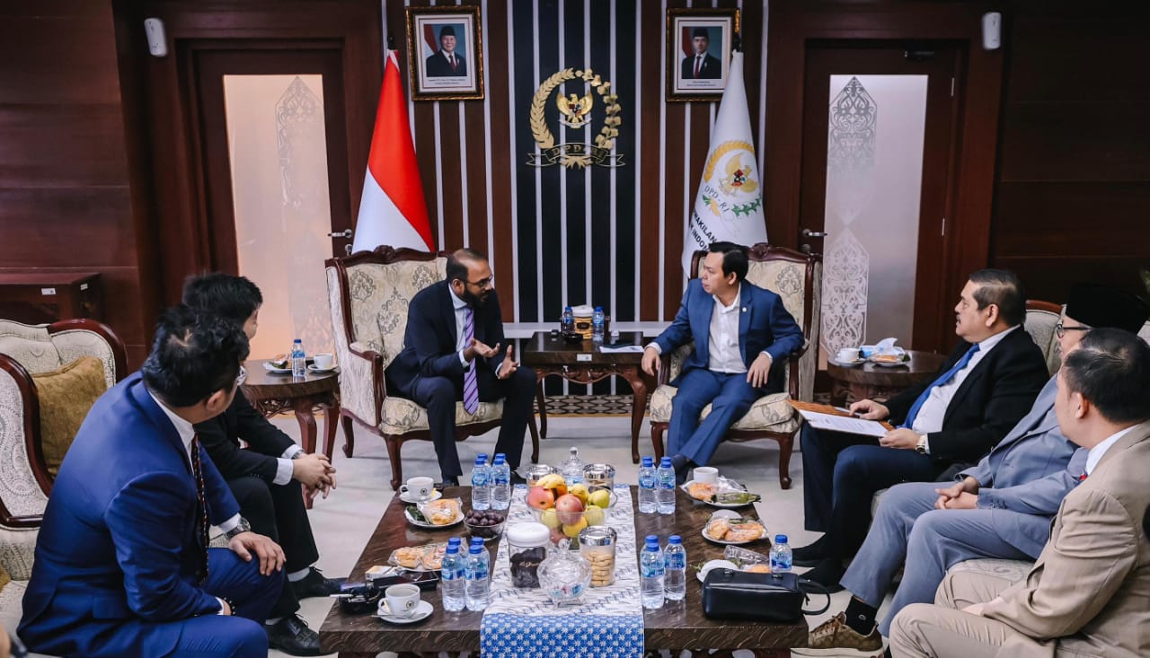 Terima Kunjungan President JCI, Sultan: Organisasi Pemuda Harus Punya Worldwide Minded