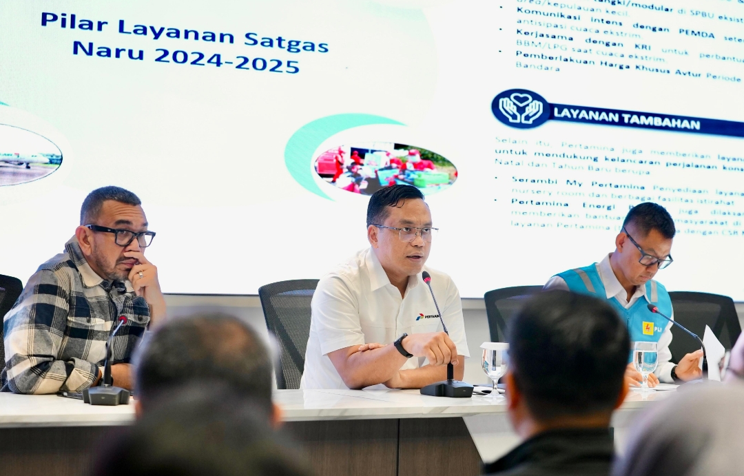 Jelang Nataru 2024/2025, Pertamina Pastikan Kebutuhan Energi Nasional Aman