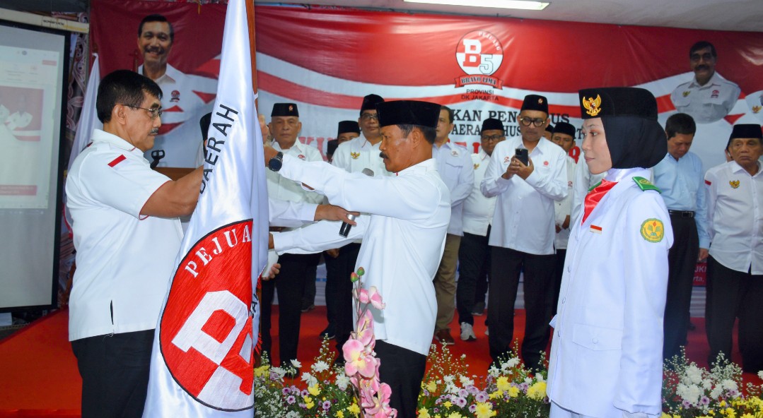 Letjen TNI (purn) Sumardi Lantik DPD Pejuang Bravo Lima Provinsi Daerah Khusus Jakarta