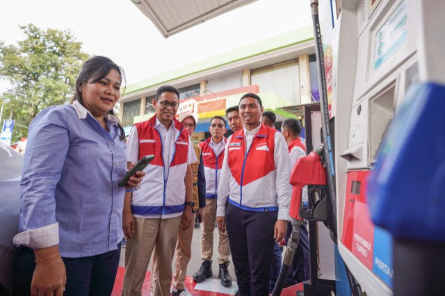 Wamen ESDM Pantau Satgas Nataru Pertamina, Jamin Ketersediaan Energi di Medan Aman