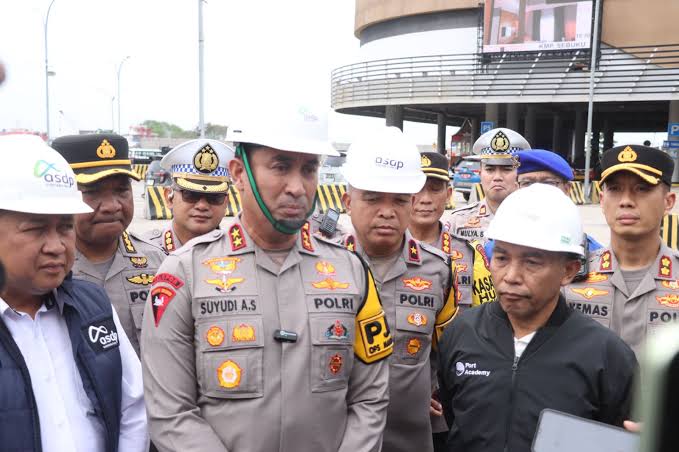 Polda Banten Tinjau Pelabuhan Merak