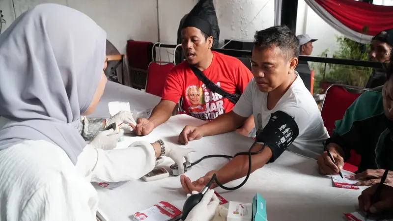 Peringati HUT PDIP ke-52, BMI Gelar Bakti Sosial