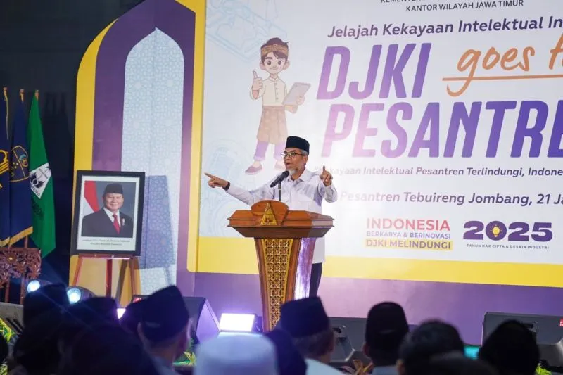 Dinilai Punya Potensi, Kemenkum Dukung Pesantren Jadi Episentrum Karya