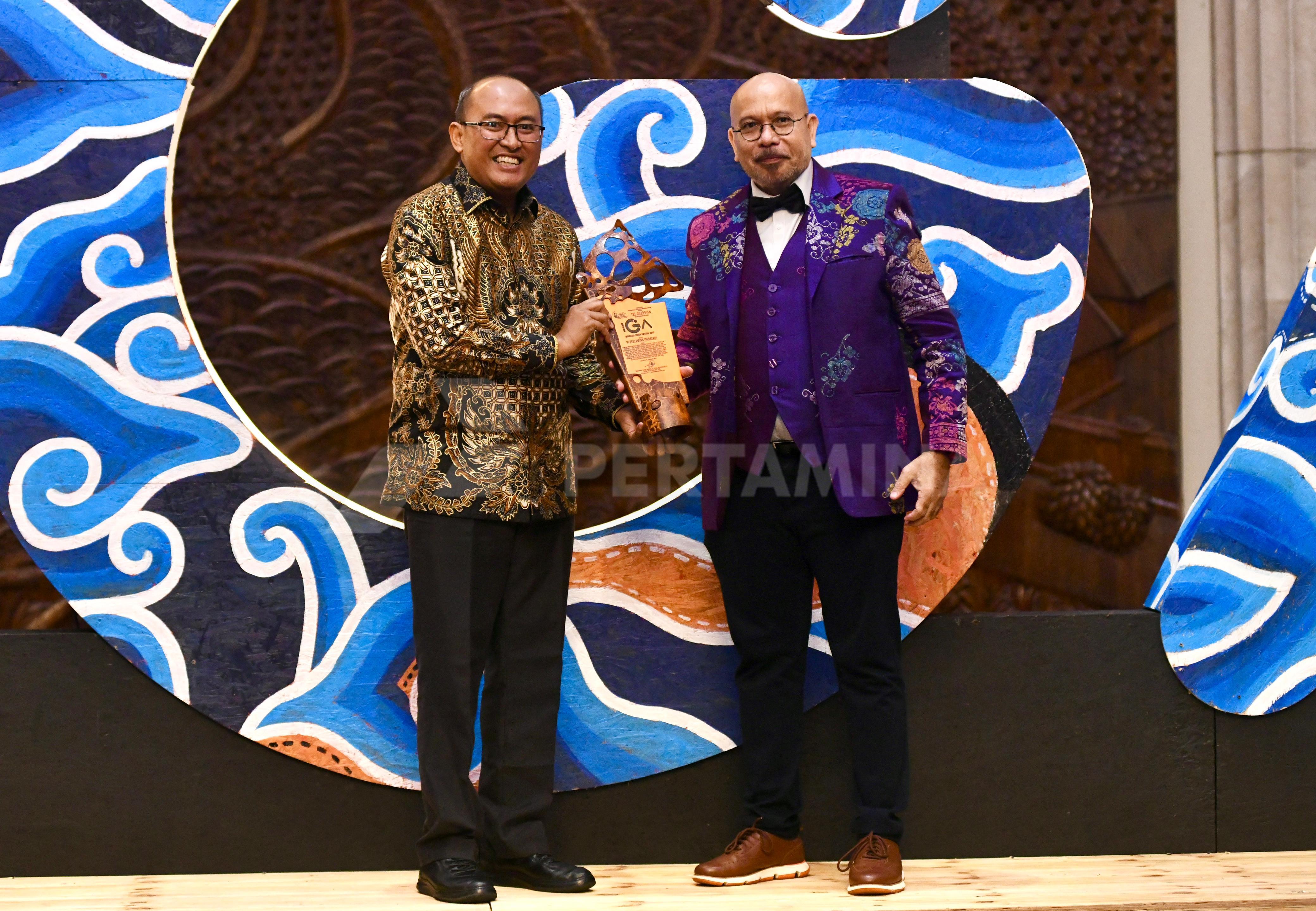 Aktif Lestarikan Lingkungan, Pertamina Raih Penghargaan Tertinggi ‘The Guardian’ di Indonesia Green Award 2025