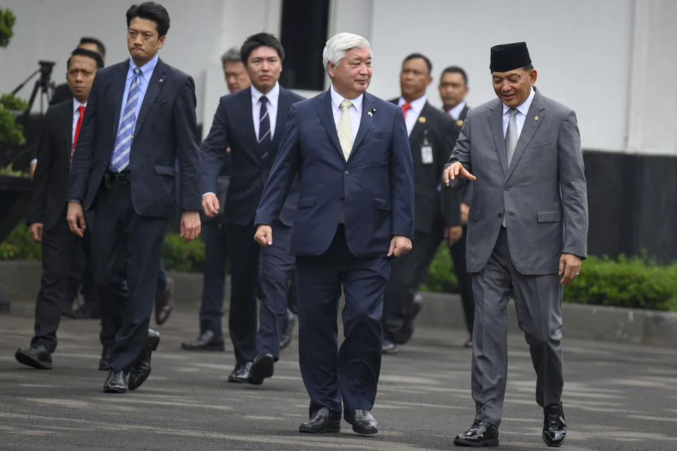 Presiden Sambut Kedatangan Menhan Jepang di Istana Merdeka