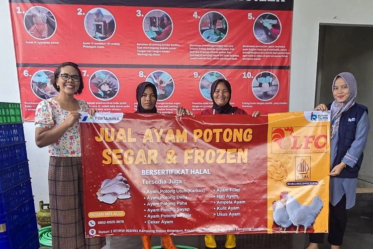 Dorong Swasembada Pangan, Pertamina Fasilitasi Rumah Potong Unggas Raih Sertifikasi Halal