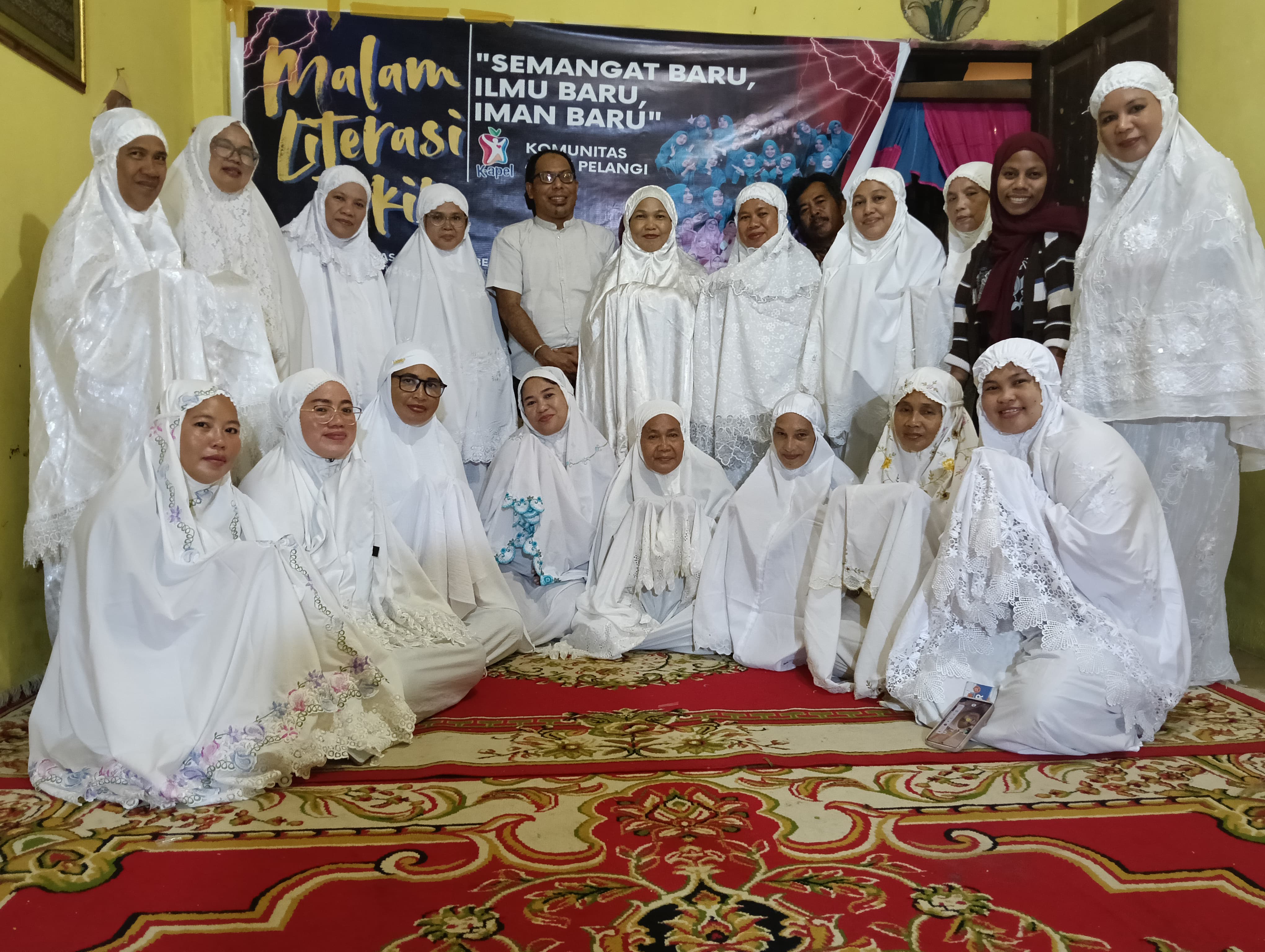 Ibu-Ibu K-Apel Adakan Malam Literasi Zikir Sambut Tahun Baru 2025