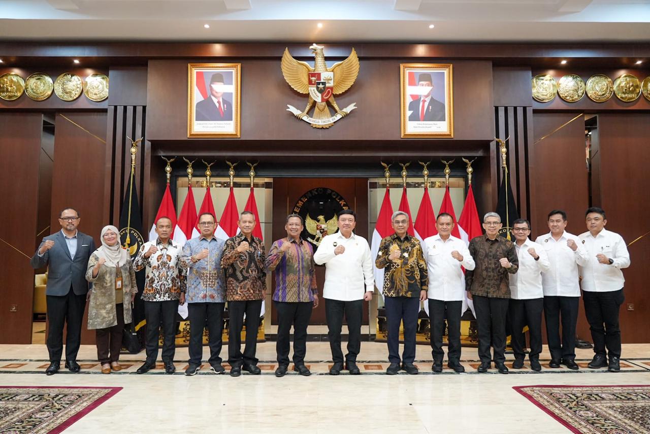 Terima Pimpinan KPK, Menkopolkam Sampaikan Komitmen Dukungan Pemberantasan Korupsi