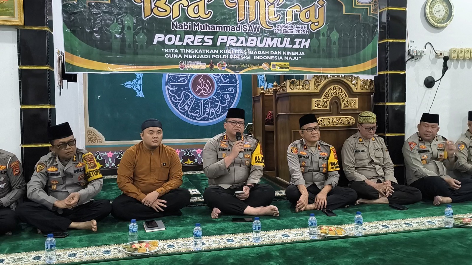 Polres Prabumulih Gelar Peringatan Isra Mi'raj