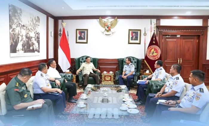 KSAU Temui Menhan Bahas Kedatangan Pesawat Tempur Rafale
