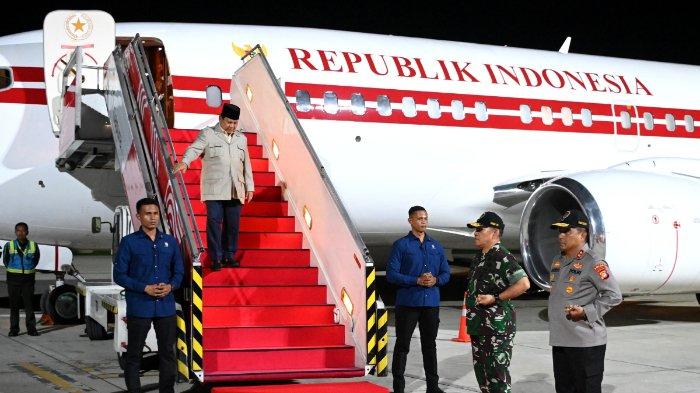 Prabowo Tiba di Tanah Air