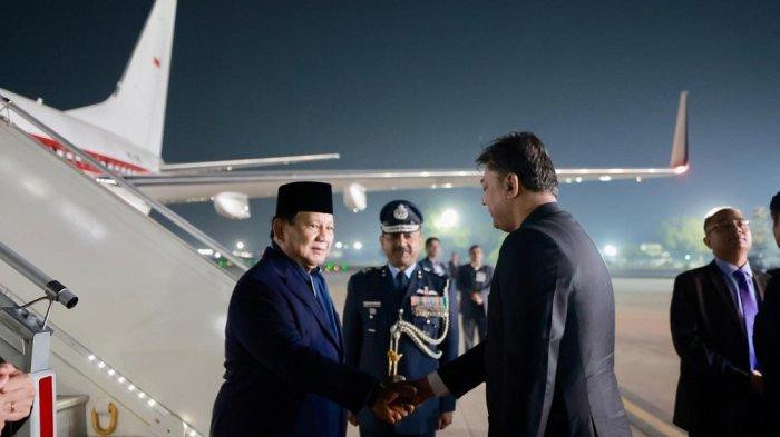 Prabowo Kembali Bertolak ke Malaysia Usai dari India