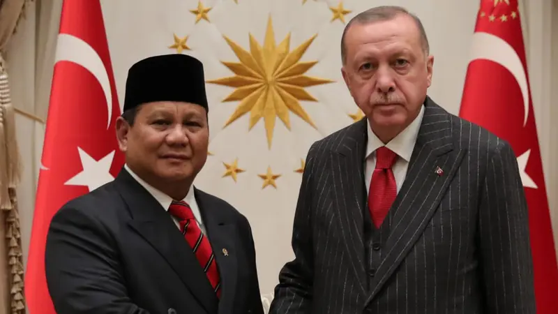 Prabowo Bersiap Jamu Kedatangan Recep Tayyip Erdogan