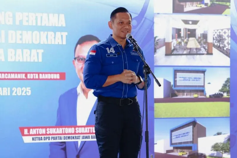 AHY Tekankan Demokrat Harus Jadi Bagian Pembangunan Indonesia