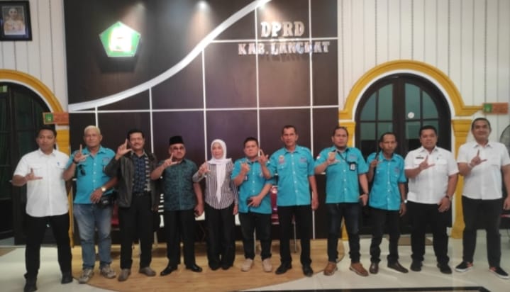Ketua DPRD dan Diskominfo Terima Audiensi IMO-Indonesia DPC Kabupaten Langkat